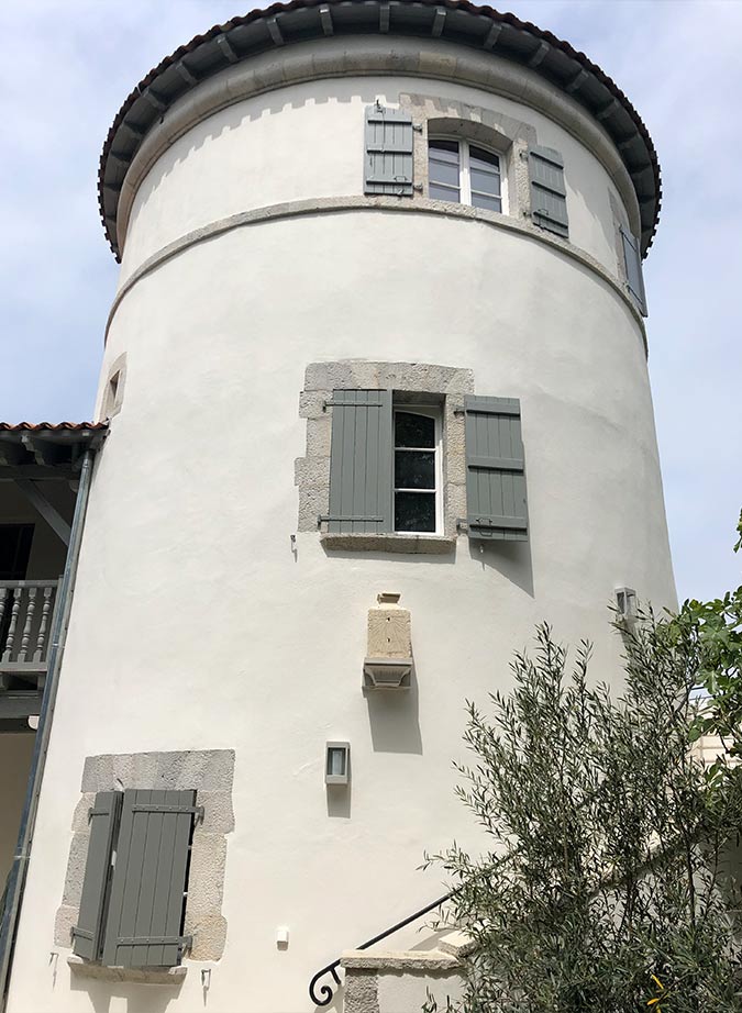 Luz elec réalisation Villa Artha